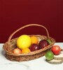 Wicker Oval Hamper & Storage Baskets (Large)