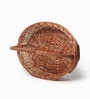 Wicker Oval Hamper & Storage Baskets (Medium)