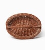 Wicker Oval Hamper & Storage Baskets (Small)