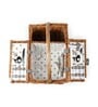 Wicker Picnic Basket | Picnic Basket | Willow Picnic Hamper Set | Vintage-Style Wicker Picnic Hamper