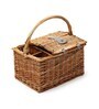 Wicker Picnic Basket | Picnic Basket | Willow Picnic Hamper Set | Vintage-Style Wicker Picnic Hamper