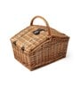 Wicker Picnic Basket With Cutlery |  Wicker Picninc Basket With Crockery | Large Picnic Basket