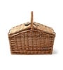 Wicker Picnic Basket With Cutlery |  Wicker Picninc Basket With Crockery | Large Picnic Basket