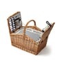 Wicker Picnic Basket With Cutlery |  Wicker Picninc Basket With Crockery | Large Picnic Basket