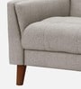 Wide Tufted Arm Chair In Light Grey Colour Wide Tufted Arm Chair In Light Grey Colour