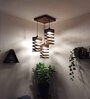 Wiggle Brown Solid Wood Cluster Hanging Lights