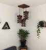 Wiggle Brown Solid Wood Cluster Hanging Lights