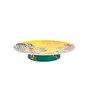 Wild Charm Premium Bone China Cupcake Stand, Versatile 12-inch Round Cake Serving Stand