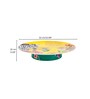 Wild Charm Premium Bone China Cupcake Stand, Versatile 12-inch Round Cake Serving Stand