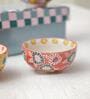 Wildflower Bowls Gift Set of 4, 220ml
