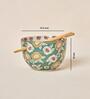 Wildflower Ramen Bowl with Chopsticks, 450ml