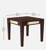 William Cane 4 Seater Dining Set In Walnut Finish