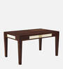 William Cane 6 Seater Dining Set In Walnut Finish