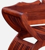 William Sheesham Wood Arm Chair In Scratch Resistant Honey Oak Finish