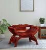 William Sheesham Wood Arm Chair In Scratch Resistant Honey Oak Finish