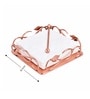 Rose Gold Willow Leaf Tissue Holder