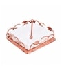 Rose Gold Willow Leaf Tissue Holder