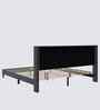 Woodlyn Upholstered Queen Size Bed In Grey Colour