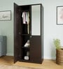 Willy 2 Door Mirror Wardrobe in New Wenge Finish
