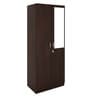 Willy 2 Door Mirror Wardrobe in New Wenge Finish