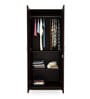 Willy 2 Door Mirror Wardrobe in New Wenge Finish