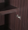 Willy 2 Door Wardrobe in Walnut Finish