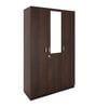 Willy 3 Door Wardrobe in New Wenge Finish with Mirror
