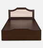 Willy Double Bed Without Storage In Wenge And Sonoma Oak Finish Willy Double Bed Without Storage In Wenge And Sonoma Oak Finish