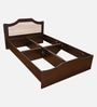 Willy Double Bed Without Storage In Wenge And Sonoma Oak Finish Willy Double Bed Without Storage In Wenge And Sonoma Oak Finish
