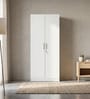 Willy Plus 2 Door Wardrobe In White Finish
