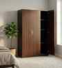 Willy Plus 3 Door Wardrobe In Walnut Finish