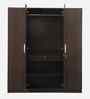 Willy Plus 4 Door Wardrobe In Walnut Finish