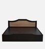 Willy Queen Size Bed in New Wenge Finish with Box Storage