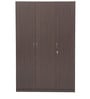 Willy 3 Door Wardrobe in Walnut Finish