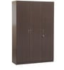 Willy 3 Door Wardrobe in Walnut Finish