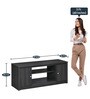 Willy TV Console in Light Charcoal Grey Colour