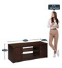 Willy TV Unit for TVs up to 46" in Walnut Finish