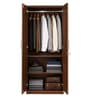 Wilson 2 Door Wardrobe in Walnut Finish