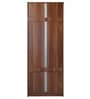 Wilson 2 Door Wardrobe With Mirror in Walnut Finish