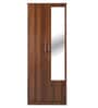 Wilson 2 Door Wardrobe With Mirror in Walnut Finish