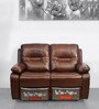 Wilson 2 Seater Recliner in Caramel Colour