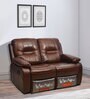 Wilson 2 Seater Recliner in Caramel Colour