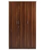 Wilson 3 Door Wardrobe in Walnut Finish