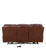 Wilson Leatherette Motorised Recliner Set in Brown Colour