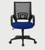 Wilson Mid Back Executive Office Chair in Blue Colour
