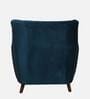 Imelda Velvet 1 Seater Sofa In Teal Blue Colour