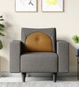 Windle Fabric 1 Seater Sofa In Taupe Colour
