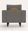 Windle Fabric 1 Seater Sofa In Taupe Colour