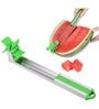 Dividers Windmill Green & Silver Stainless Steel Slicer