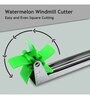 Dividers Windmill Green & Silver Stainless Steel Slicer